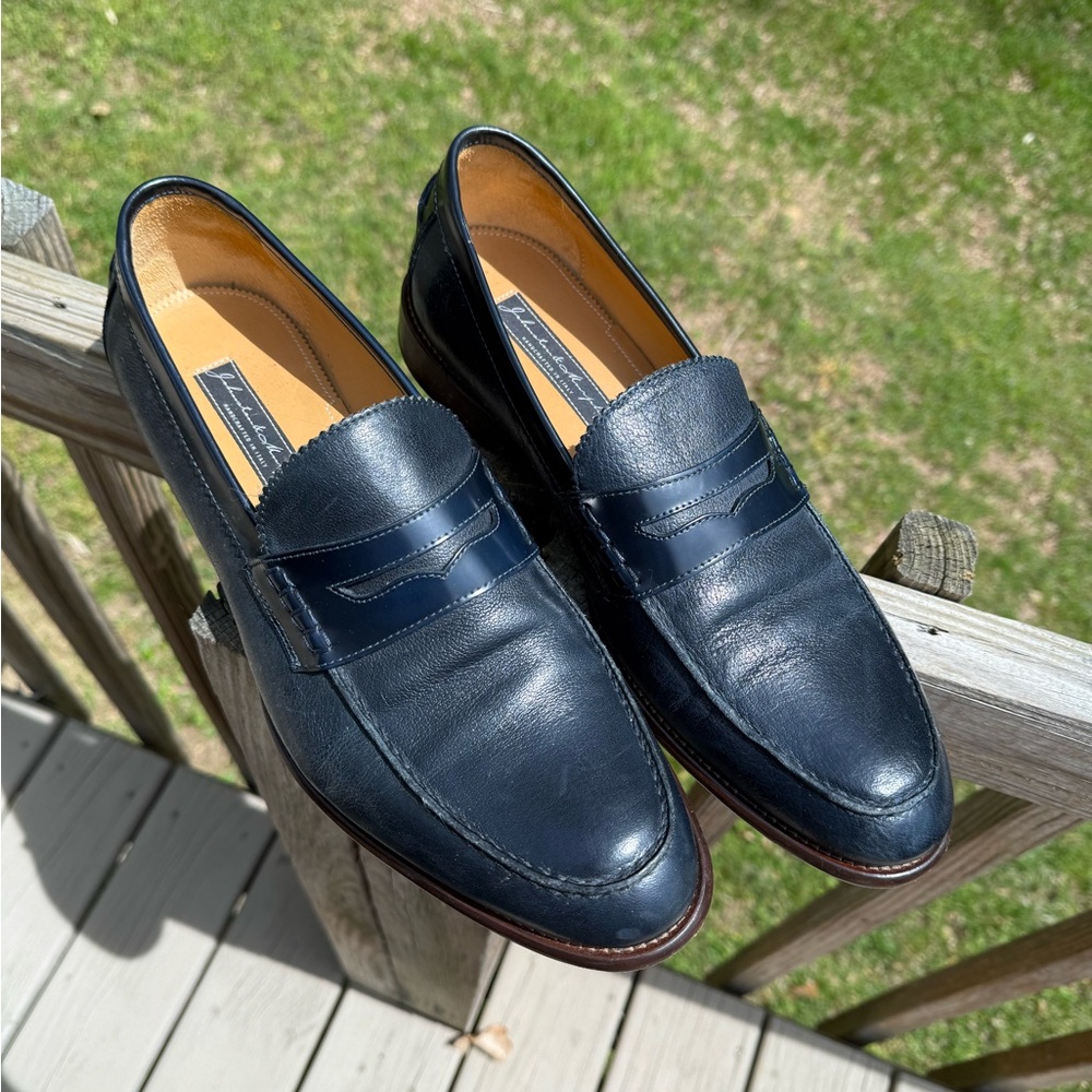 Men’s Johnston & Murphy Blue Leather Loafers